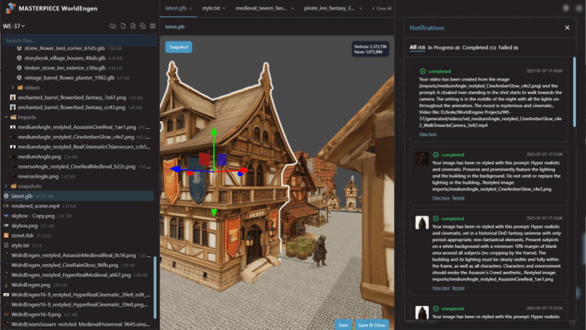 All your worldbuilding in one place